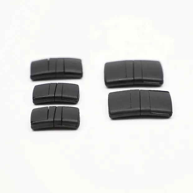 더 얇은 버전 검정색 플라스틱 분리형 버클 끈 액세서리용 안전 릴리스